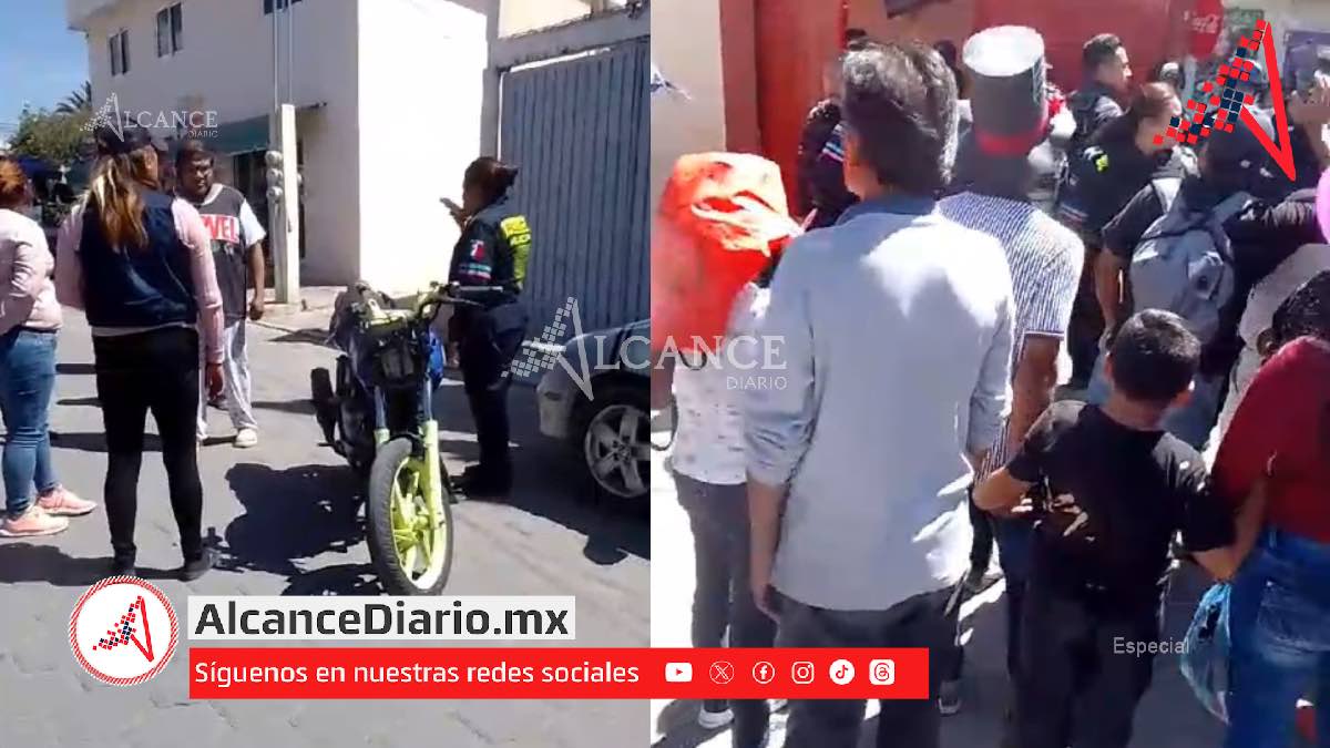 Casi linchan a ladrones en Casa Blanca, Amozoc