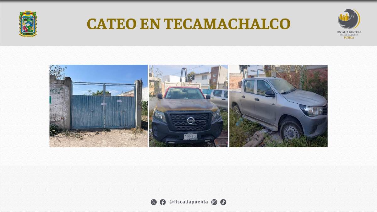 En cateo Tecamachalco recuperan camioneta robada