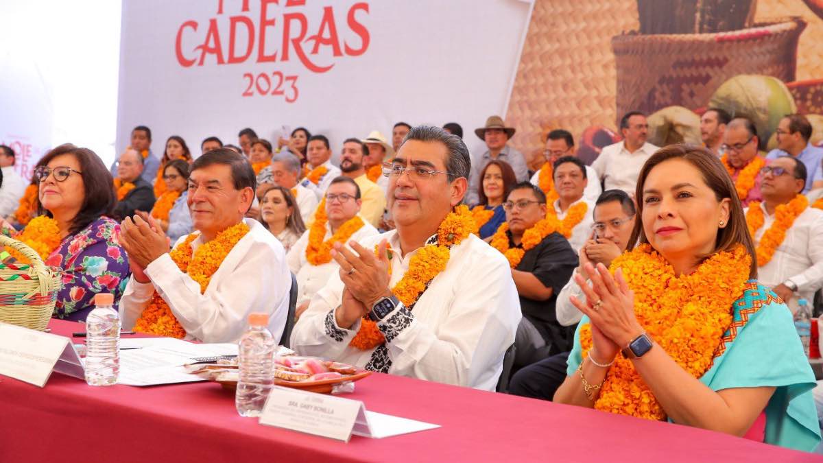 Celebra Sergio Salomón que Mole de Caderas sea Patrimonio Cultural de Puebla