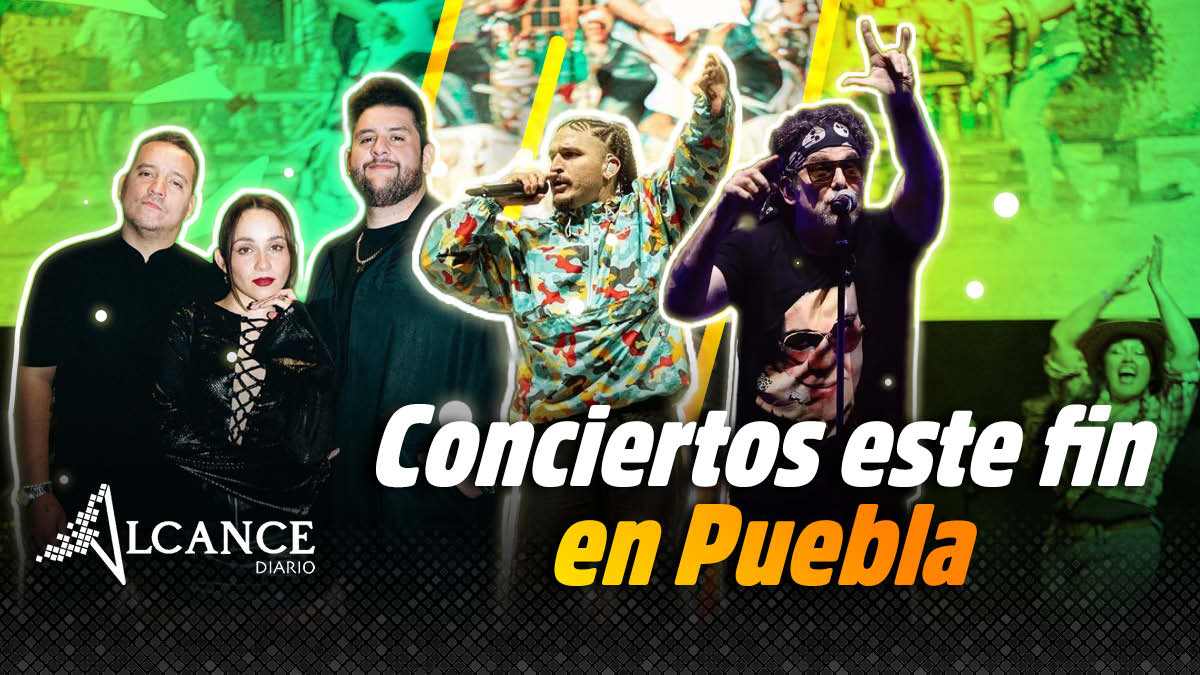 Conciertos en Puebla imperdibles este fin de semana
