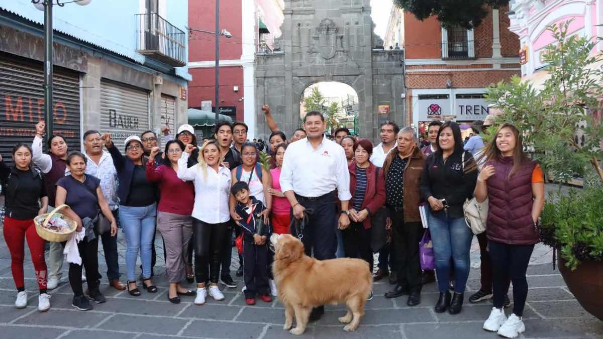 Continúa Armenta difundiendo tareas de Sheinbaum en Morena