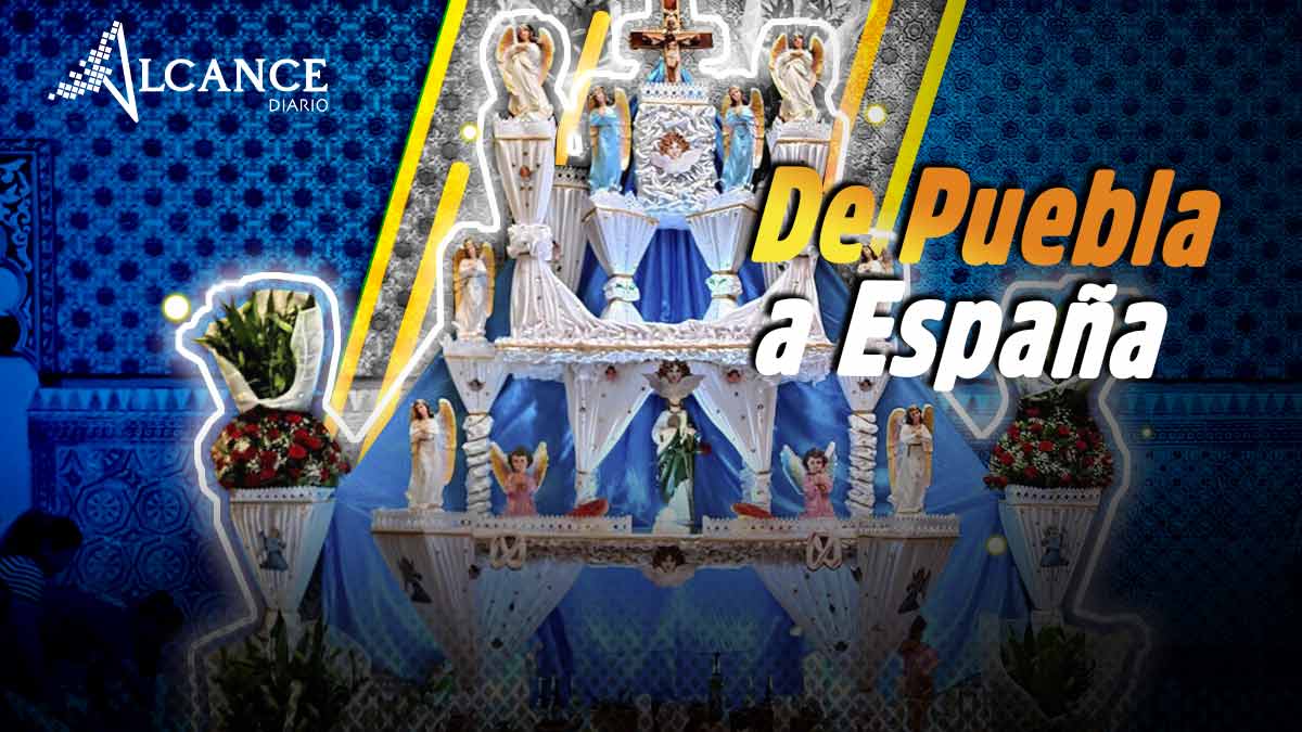 Llevan los tradicionales Altares Monumentales de Huaquechula a España