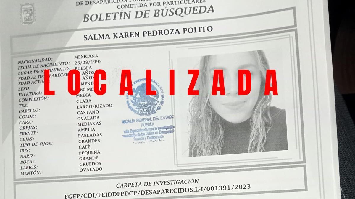 Localizan a poblana embarazada que desapareció en Amalucan