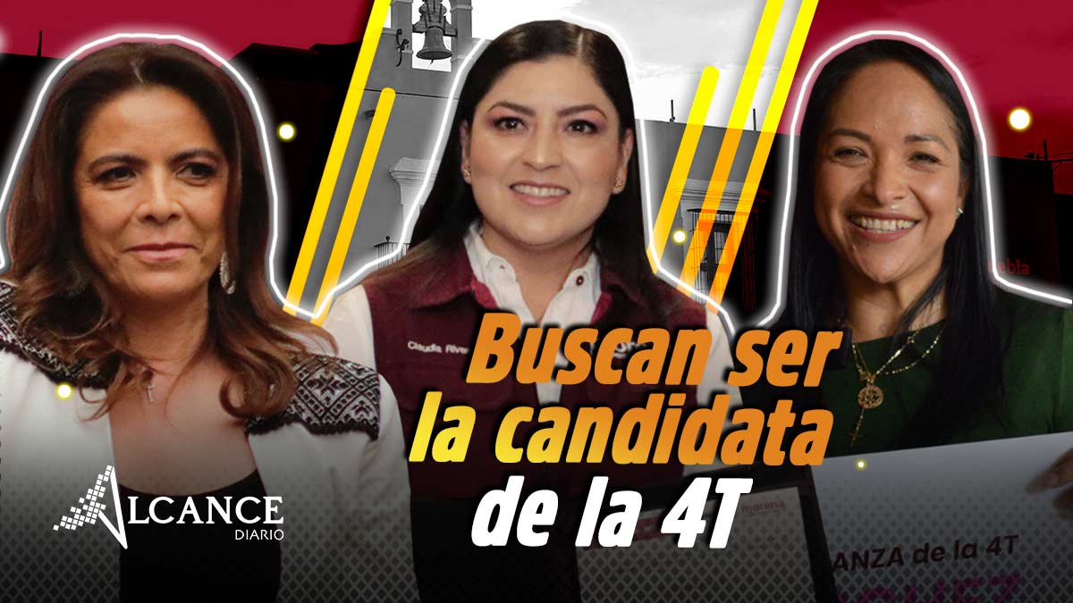 Ellas son las mujeres que buscan llegar a la gubernatura de Puebla con Morena