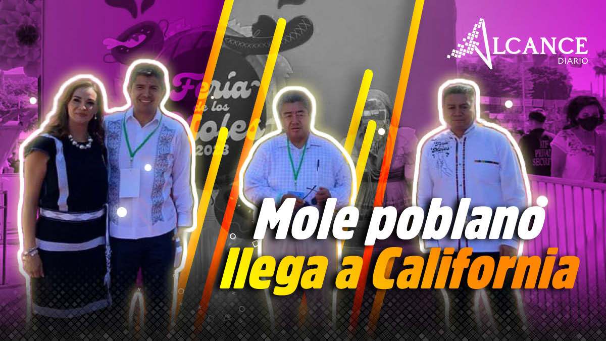 Puebla capital engalana la Feria de los Moles en Los Ángeles