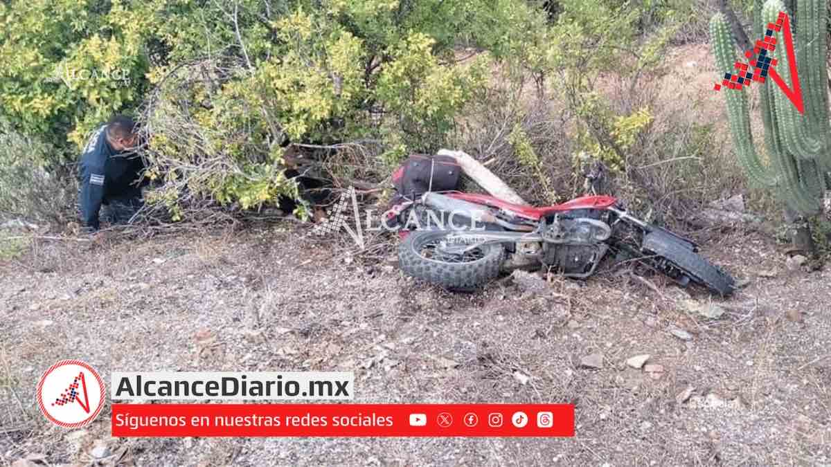 Motociclista resulta lesionado en Acatlán de Osorio