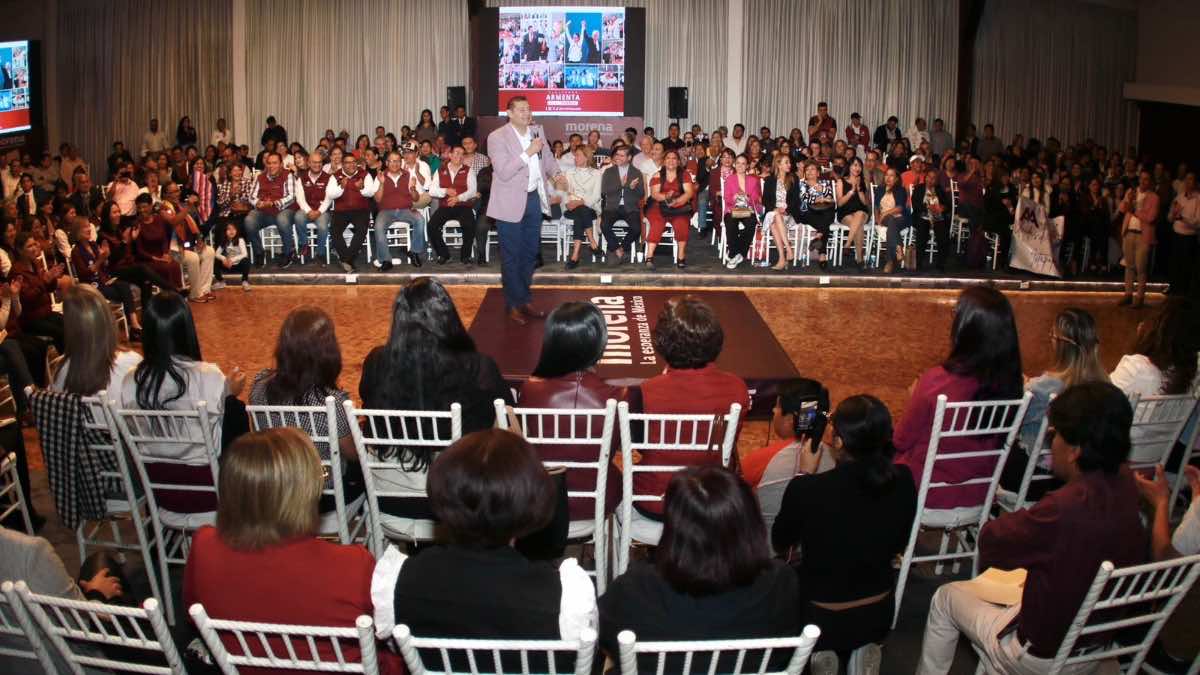 Alejandro Armenta destaca el trabajo de las mujeres en Puebla