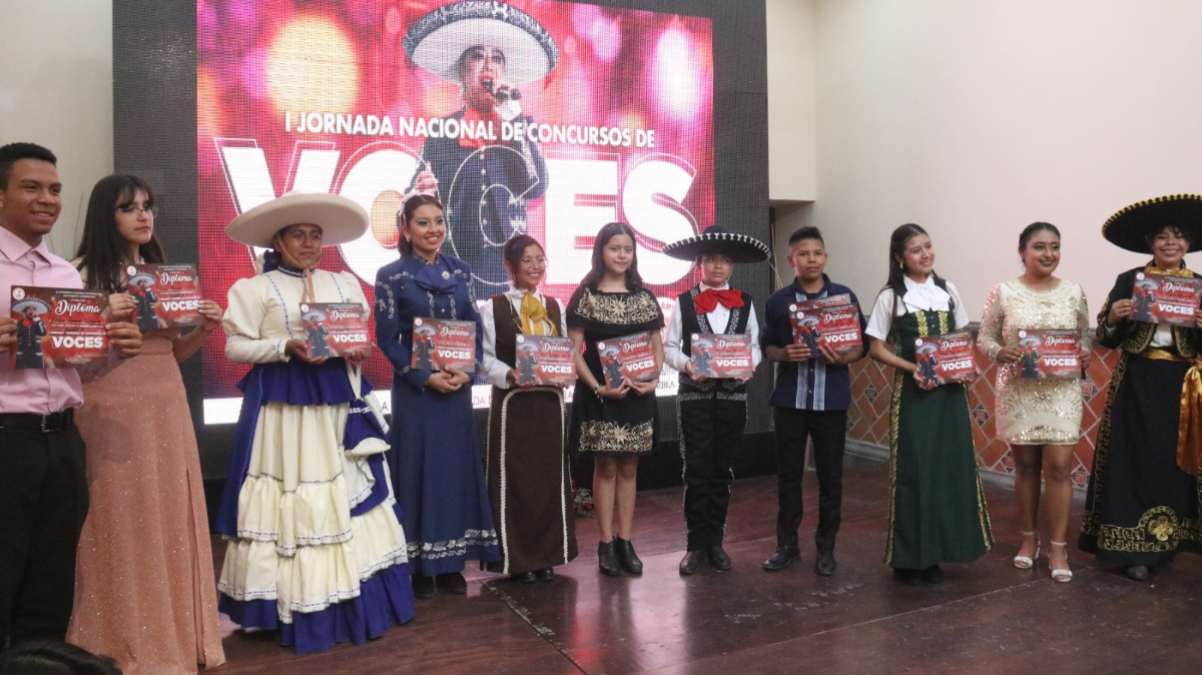 Con más de 120 participantes, el concurso de voces se llevó a cabo con gran éxito (03 de octubre). Fotografía: Especial