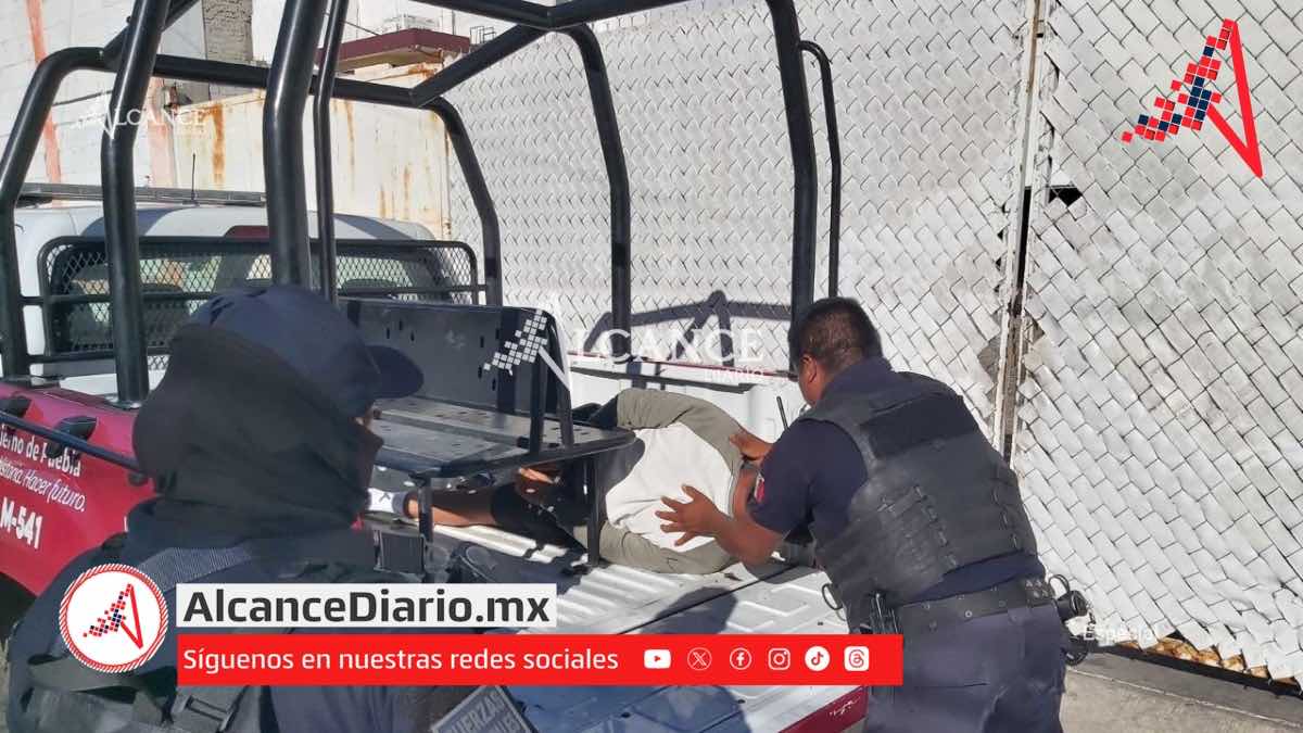 Los detienen en Tehuacán cuando robaban una casa
