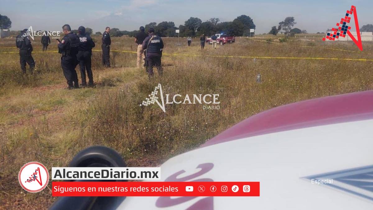 Ejecutado y emplayado hallan cuerpo de un hombre en Amozoc