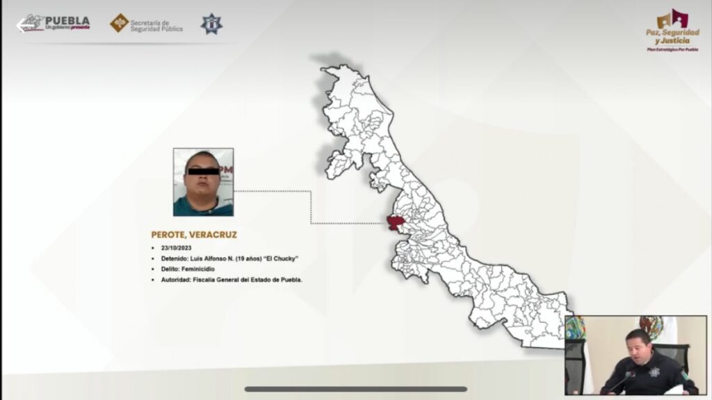 Reo aprehendido en Veracruz