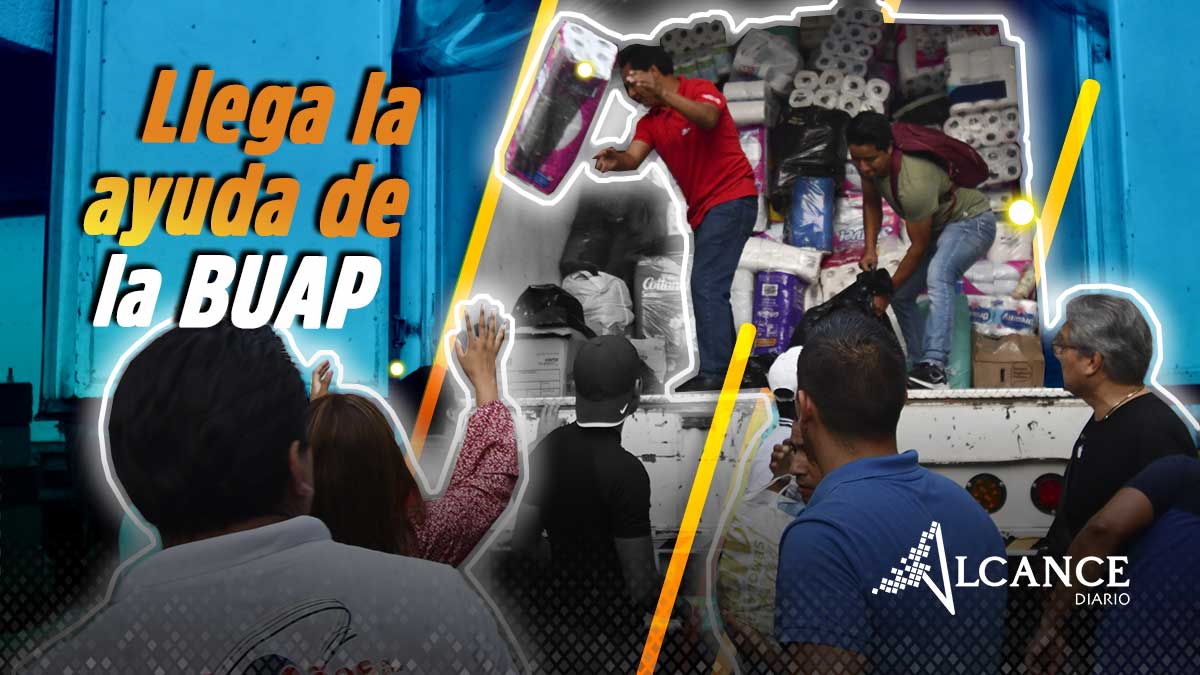 BUAP entrega 30 toleradas de víveres a damnificados de Guerrero