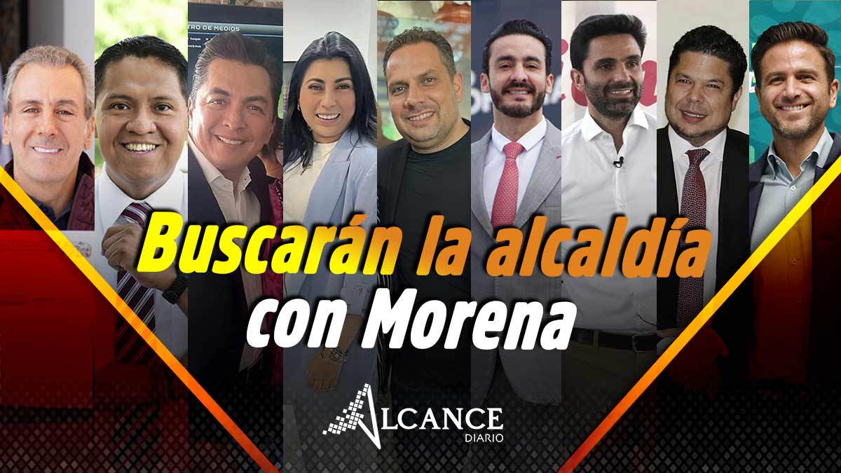 Estos son los políticos que buscarán la alcaldía de Puebla por Morena.
