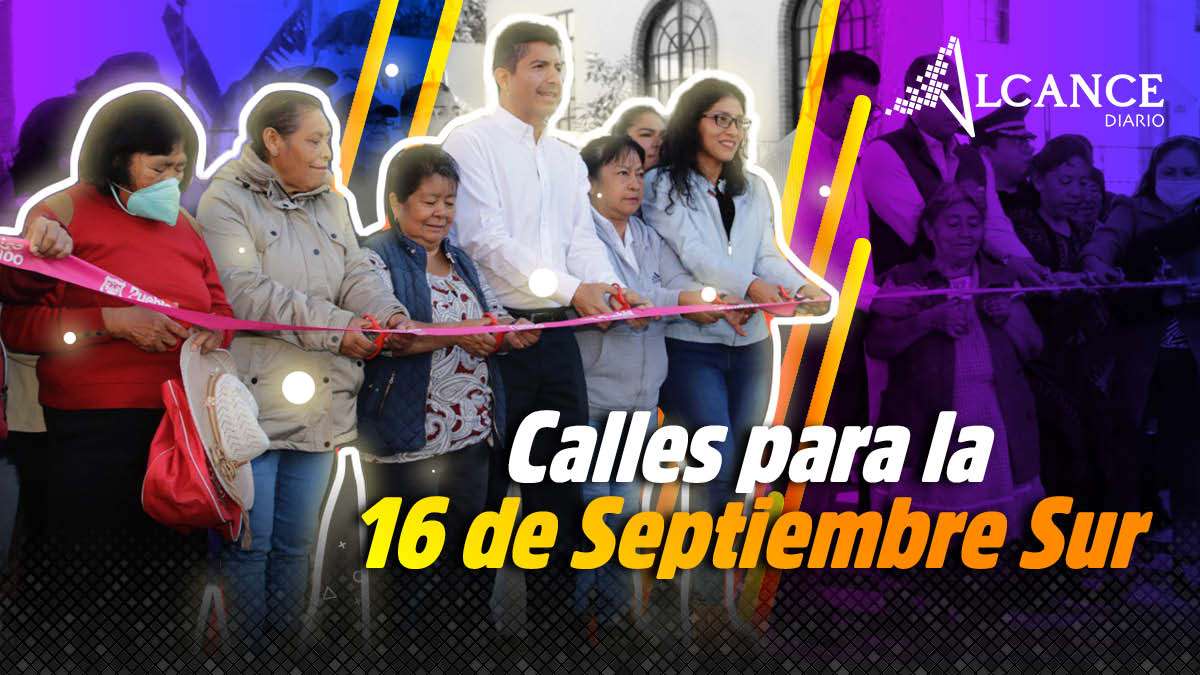 Inauguran más de 10 mil metros de calles en la 16 de Septiembre Sur