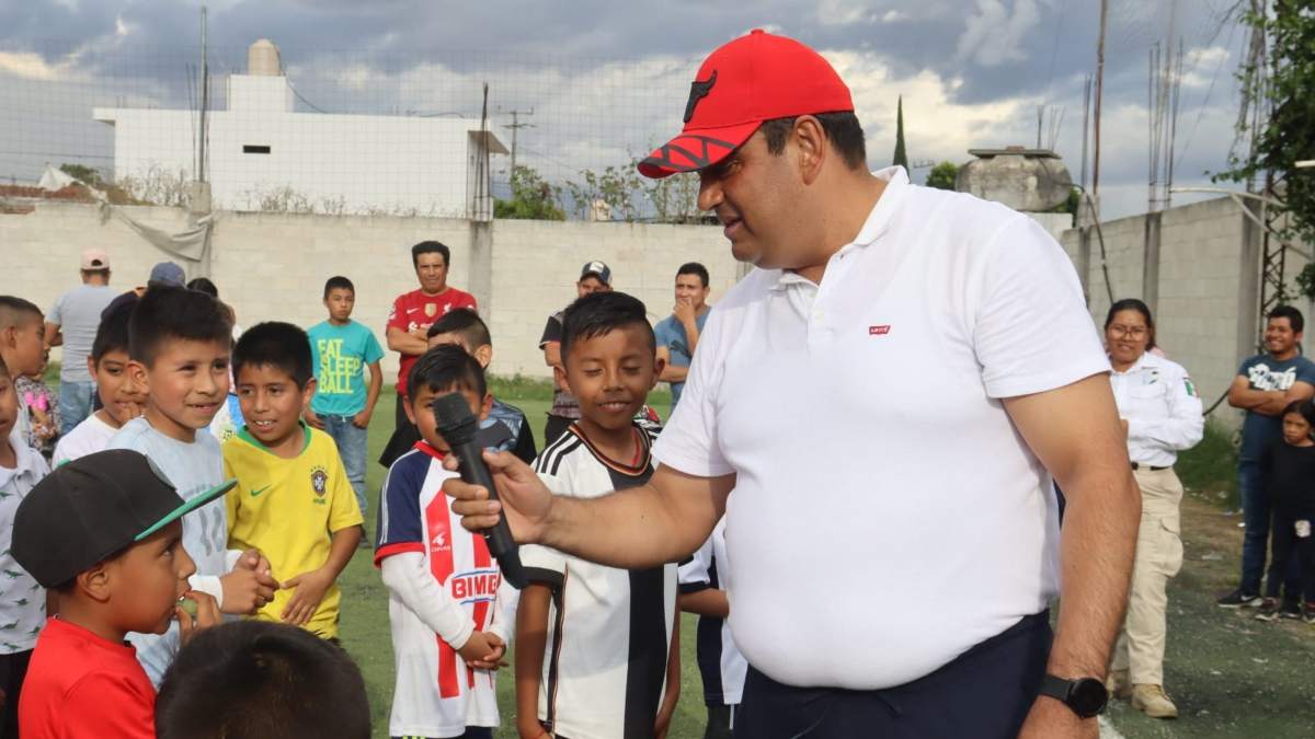Celebran 1era edición de eventos de fútbol en Ocoyucan