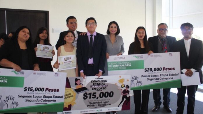 Puebla, primer lugar en el Premio Nacional de Contraloría Social