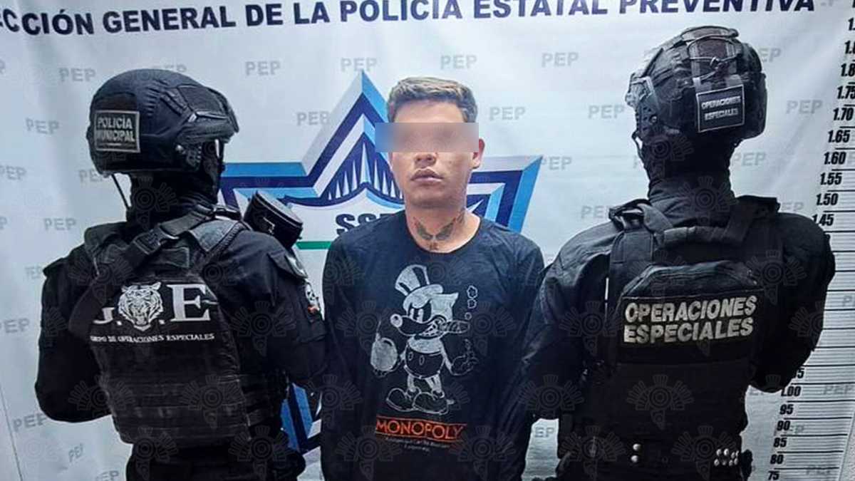 Detienen al secuestrador de San Andrés Cholula, Ronald NDetienen al secuestrador de San Andrés Cholula, Ronald N