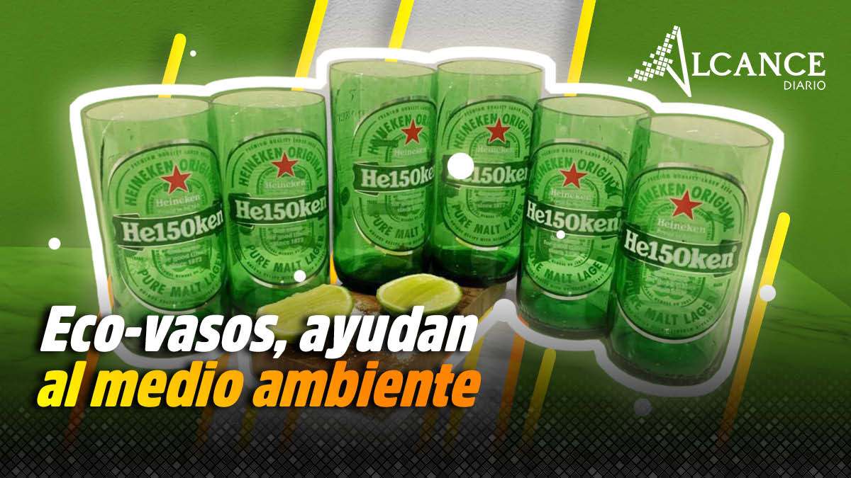 Reciclán Ecovasos ayudan al medio ambiente