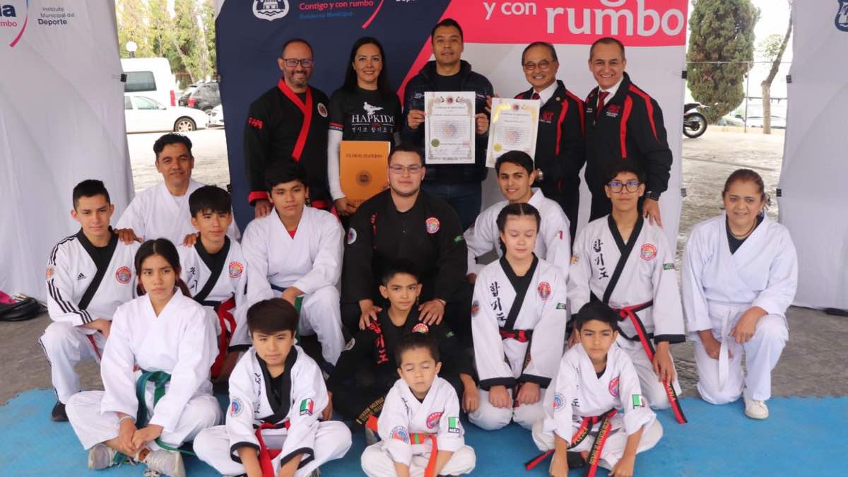 Global Hapkido certifica a escuelas y alumnos de Puebla
