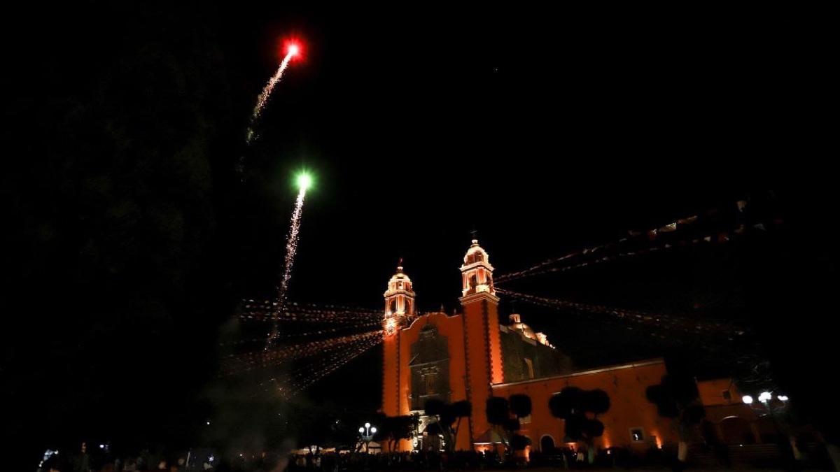 ¡Inaugura Edmundo Tlatehui Feria patronal de San Andrés Cholula 2023!