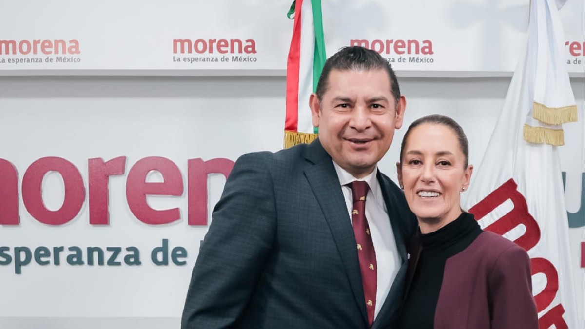 Se reúne Armenta con Sheinbaum como coordinador de Morena en Puebla