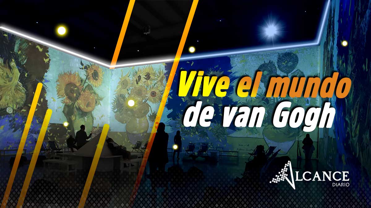 En el Centro Expositor de Los Fuertes en Puebla se encuentra la exposición Van Gogh The Inmersive Experience que estará hasta el 12 de enero