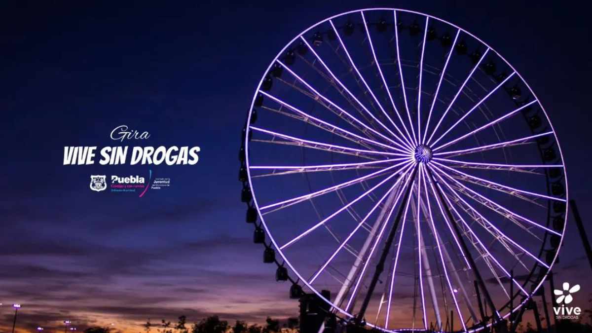 "Vive sin drogas" llega con la juventud poblana