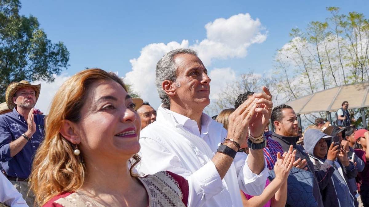 Acompaña Pepe Chedraui a Claudia Sheinbaum en gira por Atlixco