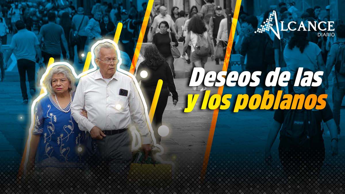 Trabajo, dinero y salud, los deseos de los poblanos para este 2024