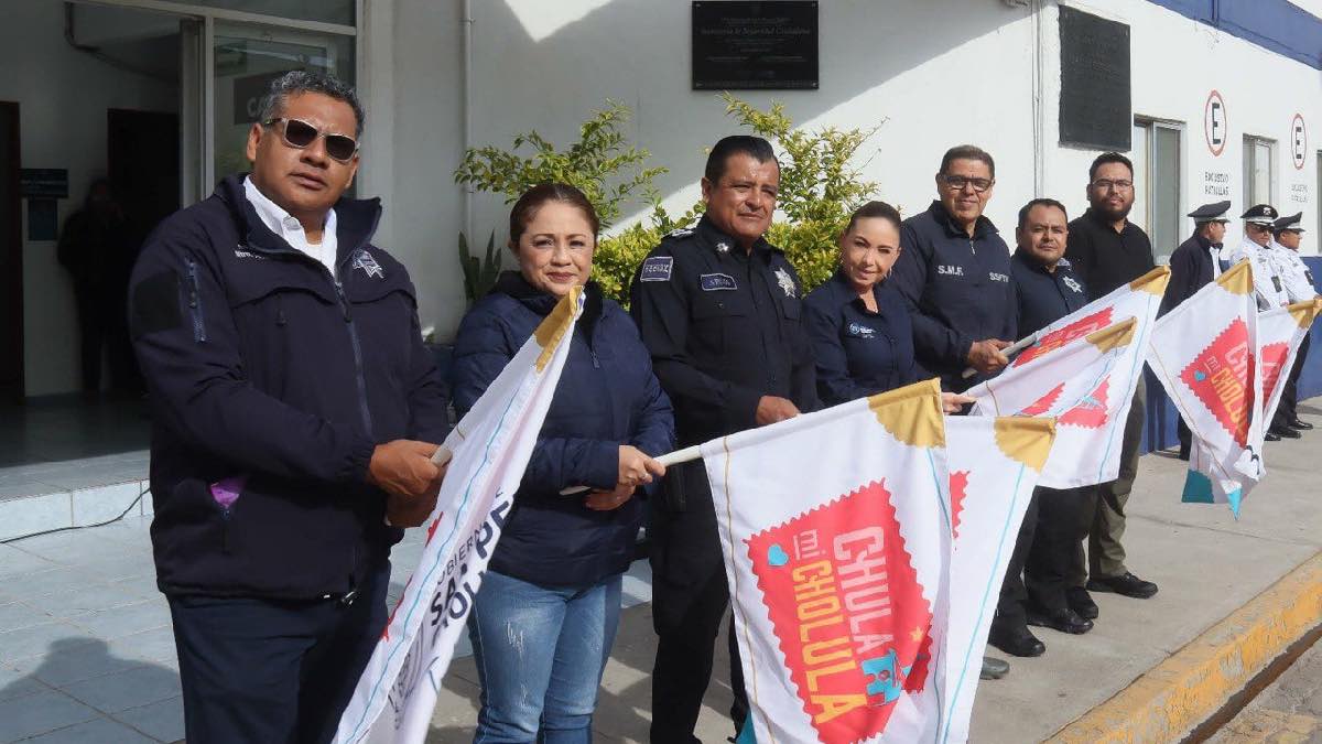 Desplegarán 145 elementos policíacos por operativo decembrino en San Pedro Cholula