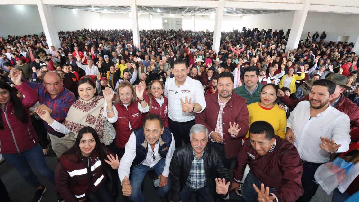 En gira por Xicotepec, Armenta presenta a su coordinador en la Sierra Norte
