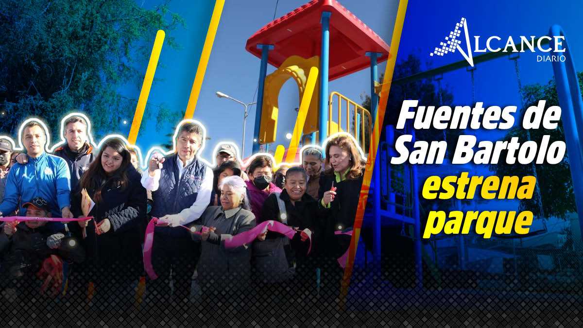 Fuentes de San Bartolo estrena rehabilitación de su parque