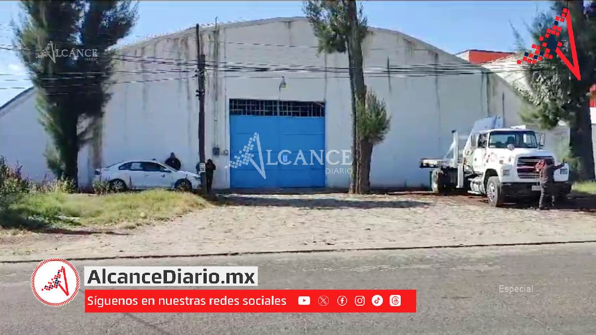 Hallan bodega donde desmantelaban camiones pesados en San Pedro Cholula