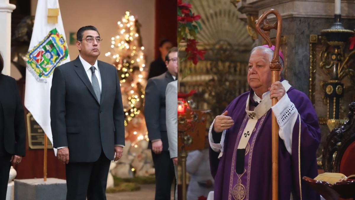Gobierno e iglesia rinden homenaje luctuoso de Martha Erika y Rafael Moreno Valle