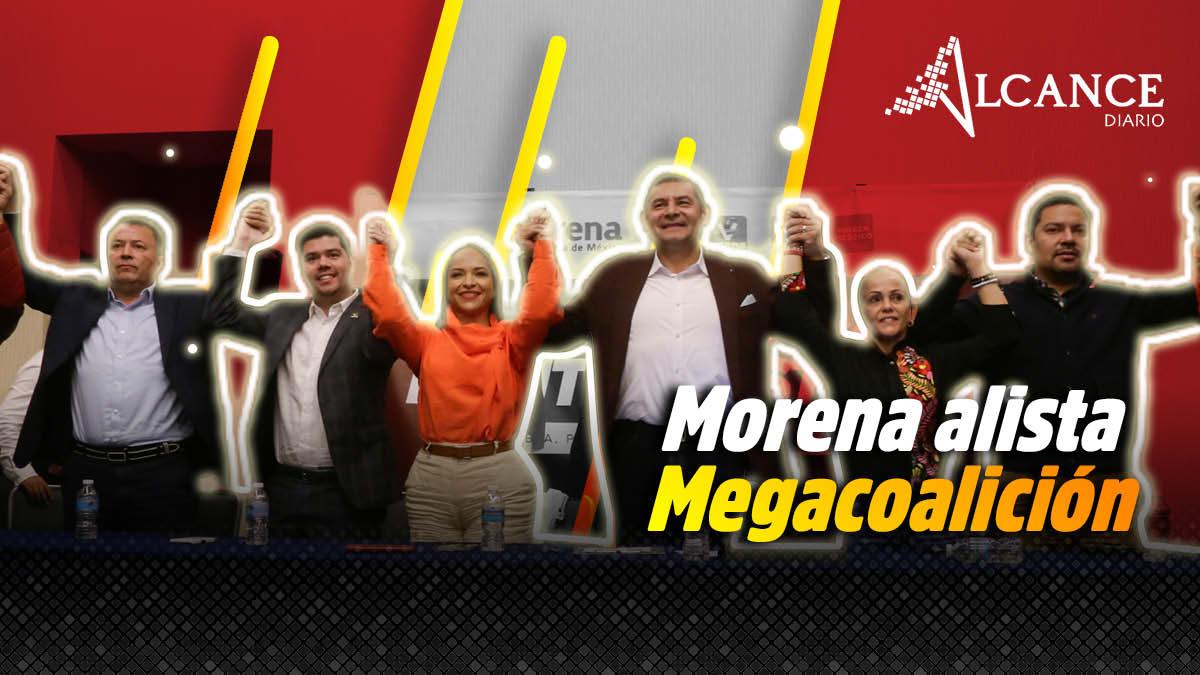 Morena arma megacoalición para respaldar candidatura de Armenta