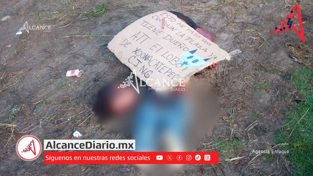 ¡Otro! Decapitado y con narcomensaje hallan cuerpo en límites entre Tlaxcala y Puebla