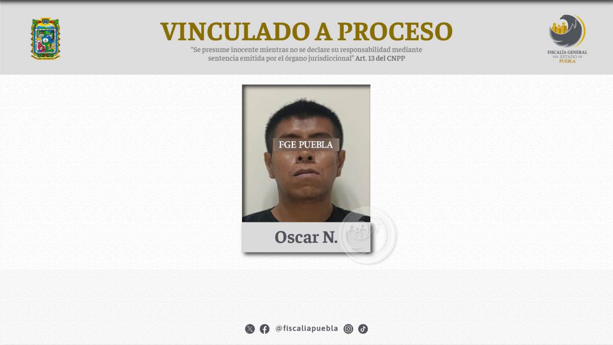 Vinculan a proceso a sujeto por feminicidio en Huehuetla