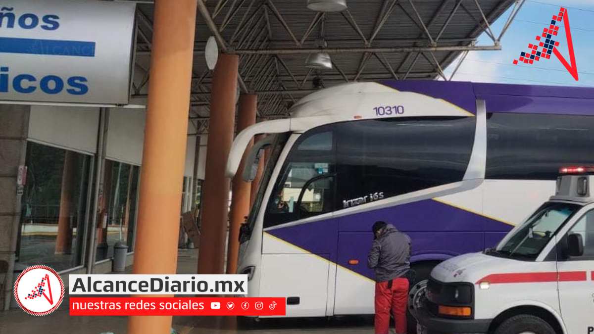 Abuelito muere en autobús que llegaba a Huauchinango
