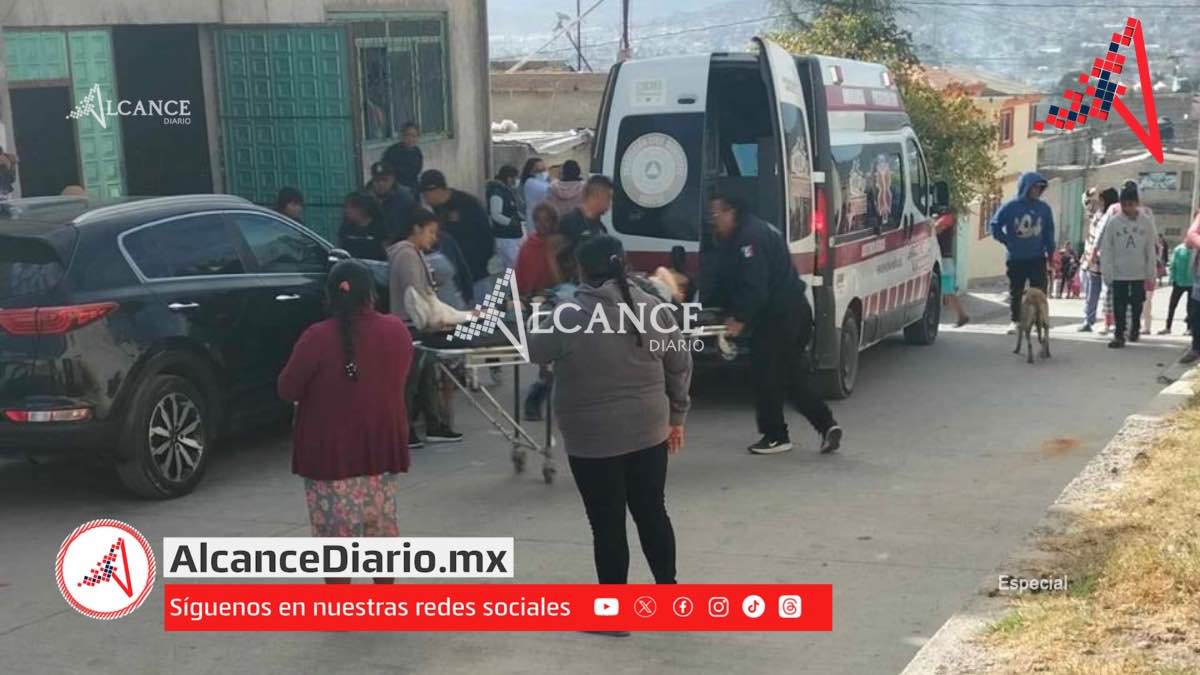 Albañil resulta herido tras caer de un segundo piso en Amozoc