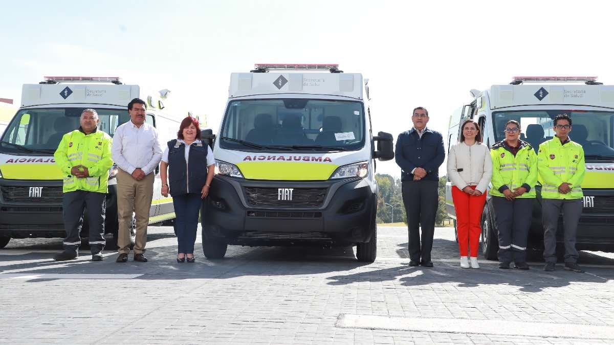 Con más de 41 mdp, 23 ambulancias se suman a la red de SUMA