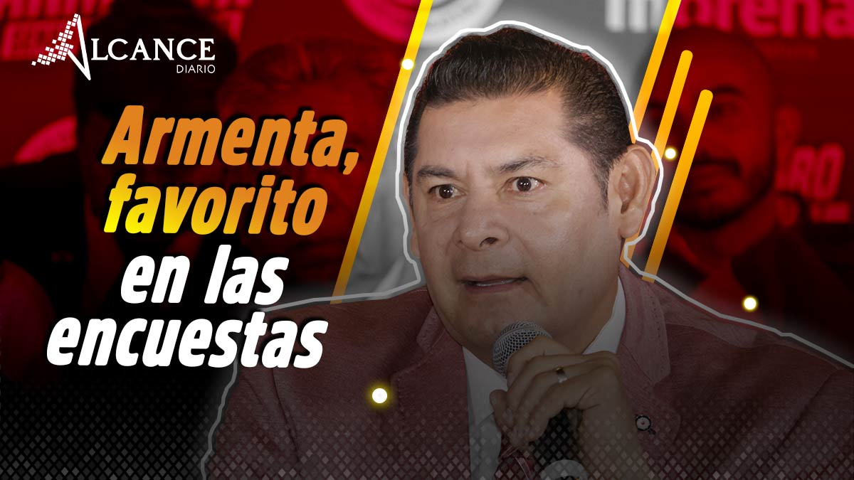 Nueva encuesta coloca a Alejandro Armenta favorito a la gubernatura de Puebla
