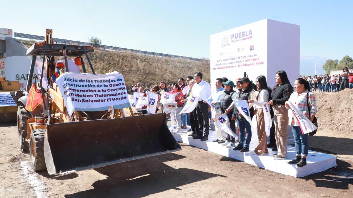 Con gaza de incorporación, mejorarán carretera San Matías Tlalancaleca