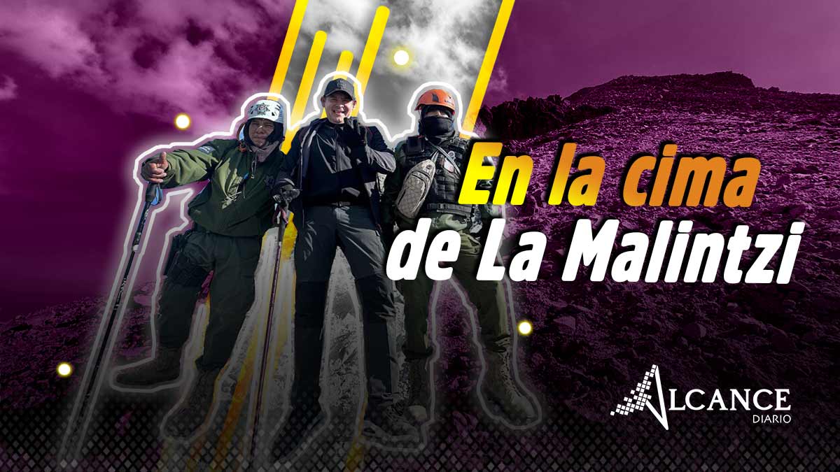 En la cima de La Malintzi