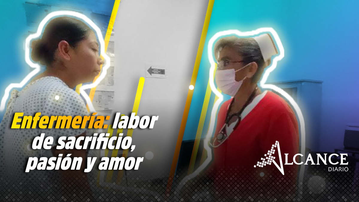 "Ser enfermera es una labor de sacrificio, pasión y amor": María Susana