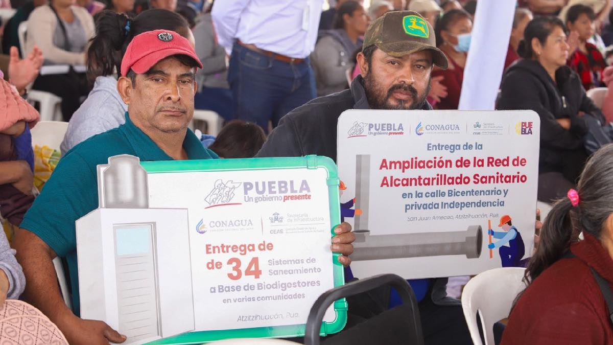 Lleva gobierno estatal obra carretera y programas sociales a Atzitzihuacán