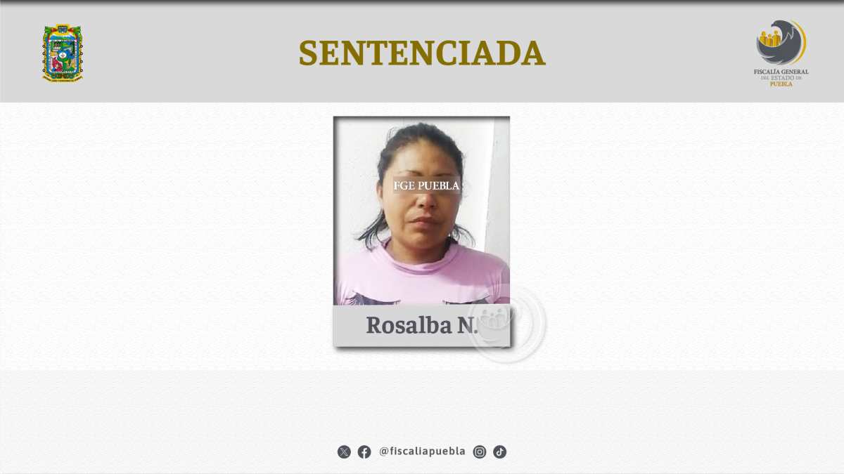Más de un año de cárcel para Rosalba N