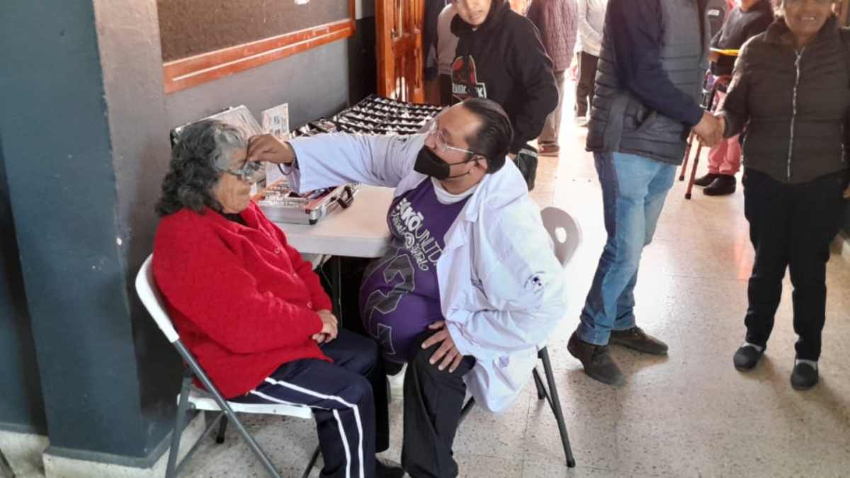 Para cuidado de la población, realizan jornada de salud en Cañada de Morelos