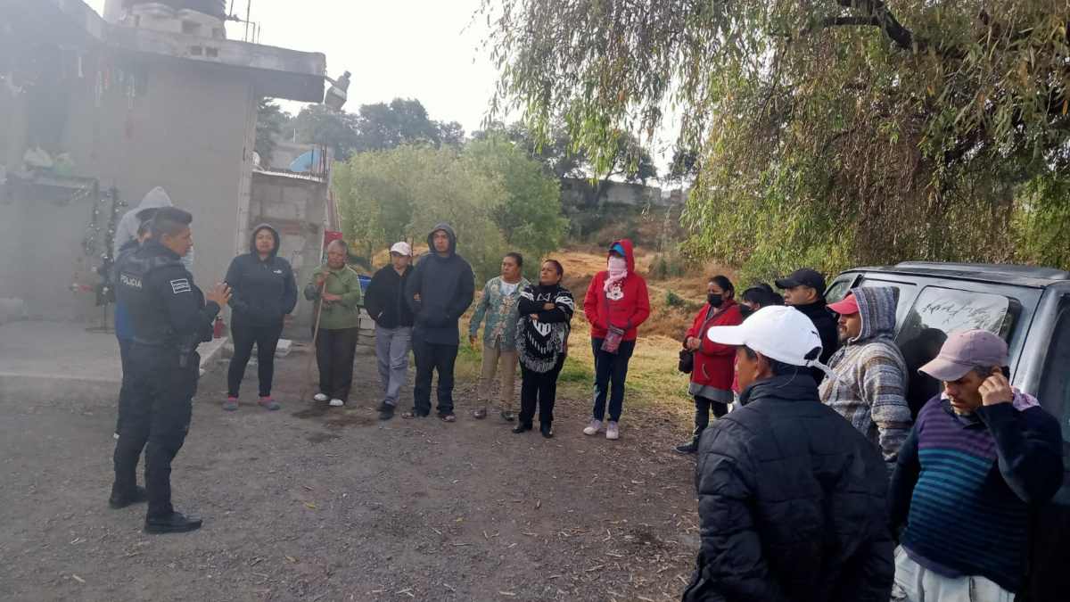 Policía de Ocoyucan se reúne con grupos vecinales para aumentar la seguridad