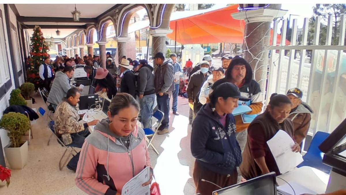 Reciben documentos para programa en apoyo al campo en Cañada Morelos