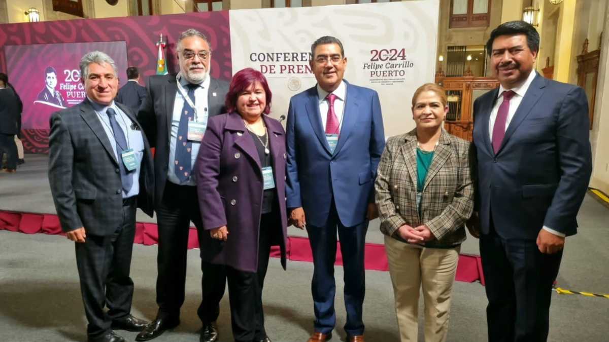 Sergio Salomón respalda Plan Nacional de Reconstrucción de AMLO